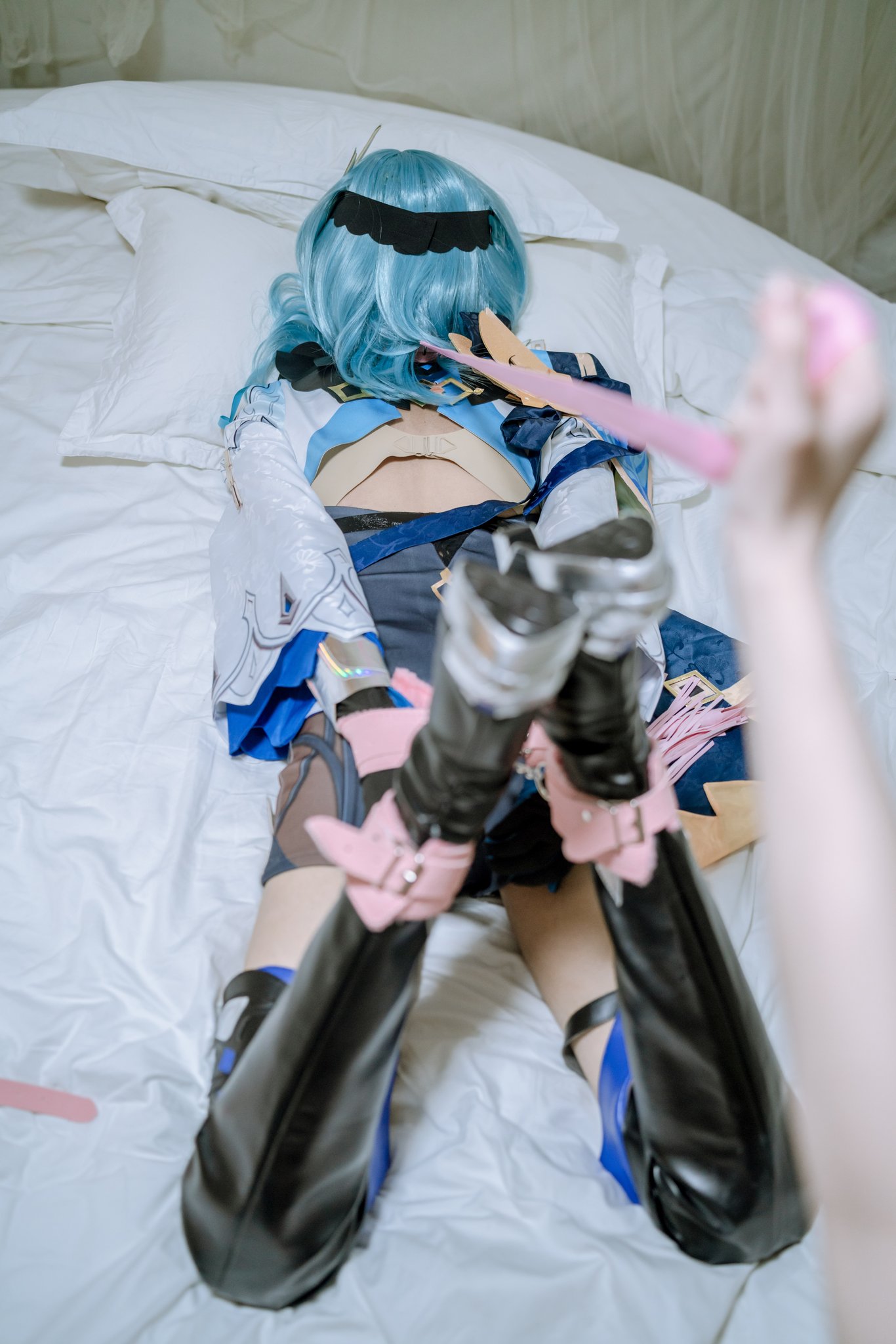 Nae on X: w，话说大家还想看什么cos拍色色呀。。已经不知道拍什么了QwQ 伪娘Cosplay 原神优菈调教t.coXm9Cnh4IVQ   X