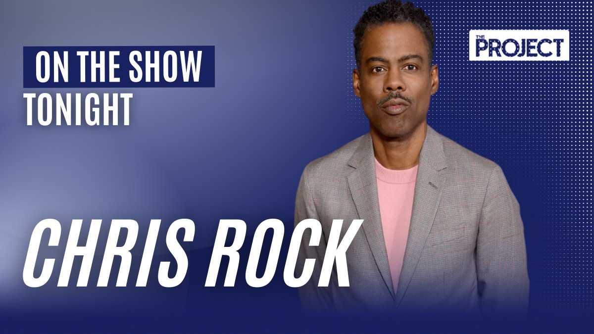 theprojecttv's tweet photo. Tonight on #TheProjectTV, the legendary @chrisrock sits down with @pjhelliar to chat all about his brand new tour! Catch you from 6:30PM on 10! https://t.co/HEneIGW2wp