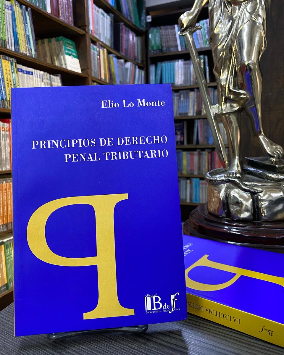 dijuris's tweet photo. Hoy te presentamos dos muy recomendables títulos de Editorial B de F Argentina 👏📚

📖 “La legítima defensa imprudente “ 👉: https://t.co/nmCgl8gEEp

📖 “Principios de derecho penal tributario“ 👉: https://t.co/FqRKE2SuAG

Más de #BdeF aquí 👉: https://t.co/AZ6bplQDL0 https://t.co/mEPLSGRz3x