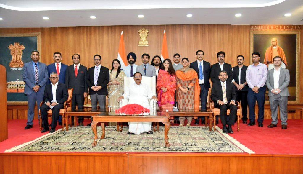 AshBeeFRY's tweet photo. Mixed bag but to interact with the @VPSecretariat @MVenkaiahNaidu was priceless. It’s been enriching to be a part of the policy walk with the amazing minds from the Indian services and @ISBedu @BIPP_ISB #publicpolicy https://t.co/MGRO92E9YH