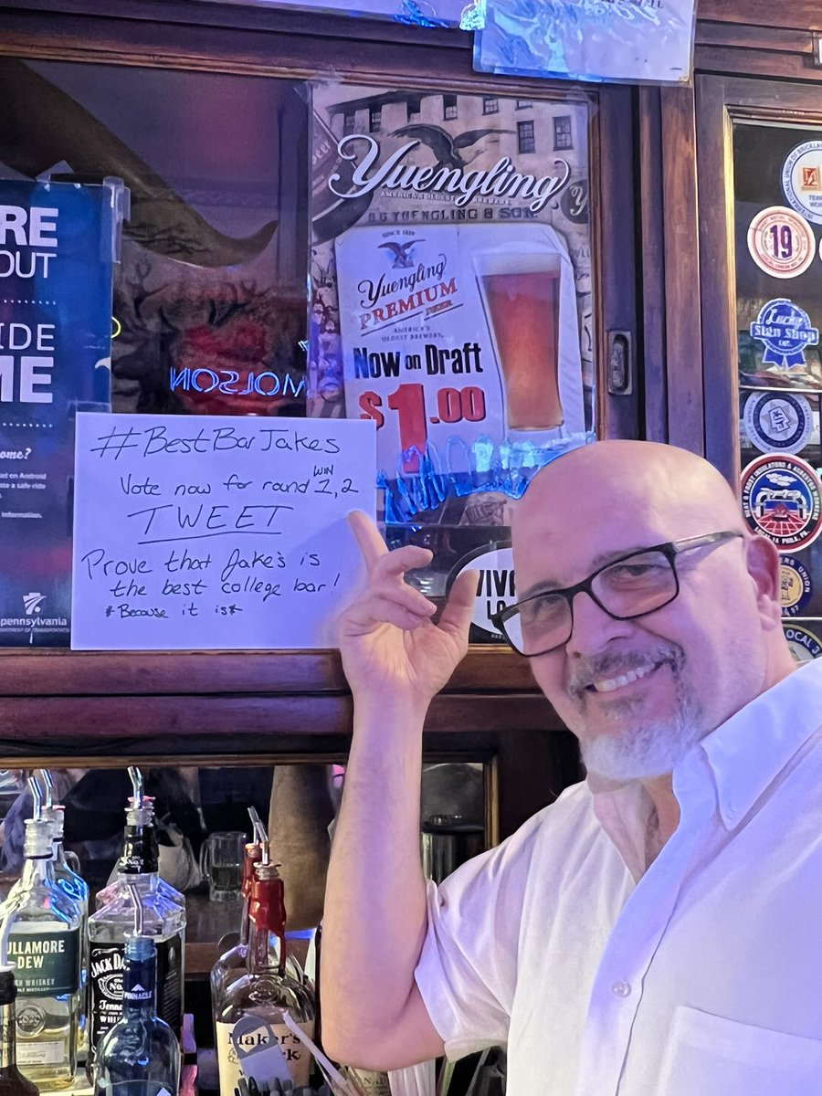 DwayneDomsohn's tweet photo. Round 2, let’s keep this train going!#bestbarjakes #dollarbeerbitch #goingalltheway https://t.co/dW7ZghD4Dw