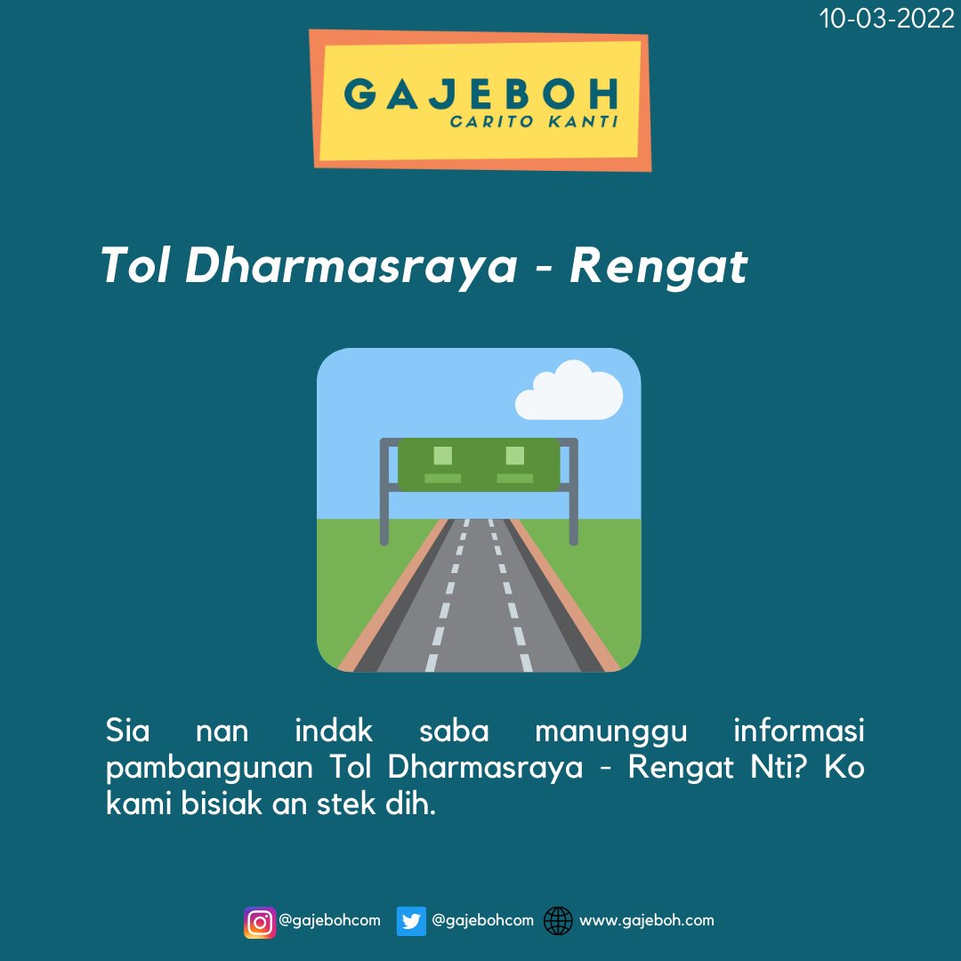 gajebohcom's tweet photo. Lah, lah, malaju se luruih ka Prov Riau sakali? Dakek sado nagari. https://t.co/DiEohNKdOg