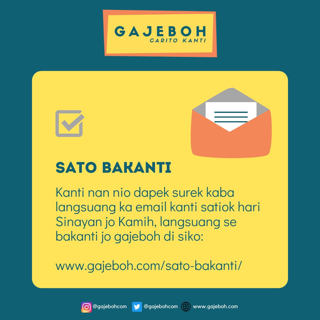 gajebohcom's tweet photo. Lah, lah, malaju se luruih ka Prov Riau sakali? Dakek sado nagari. https://t.co/DiEohNKdOg