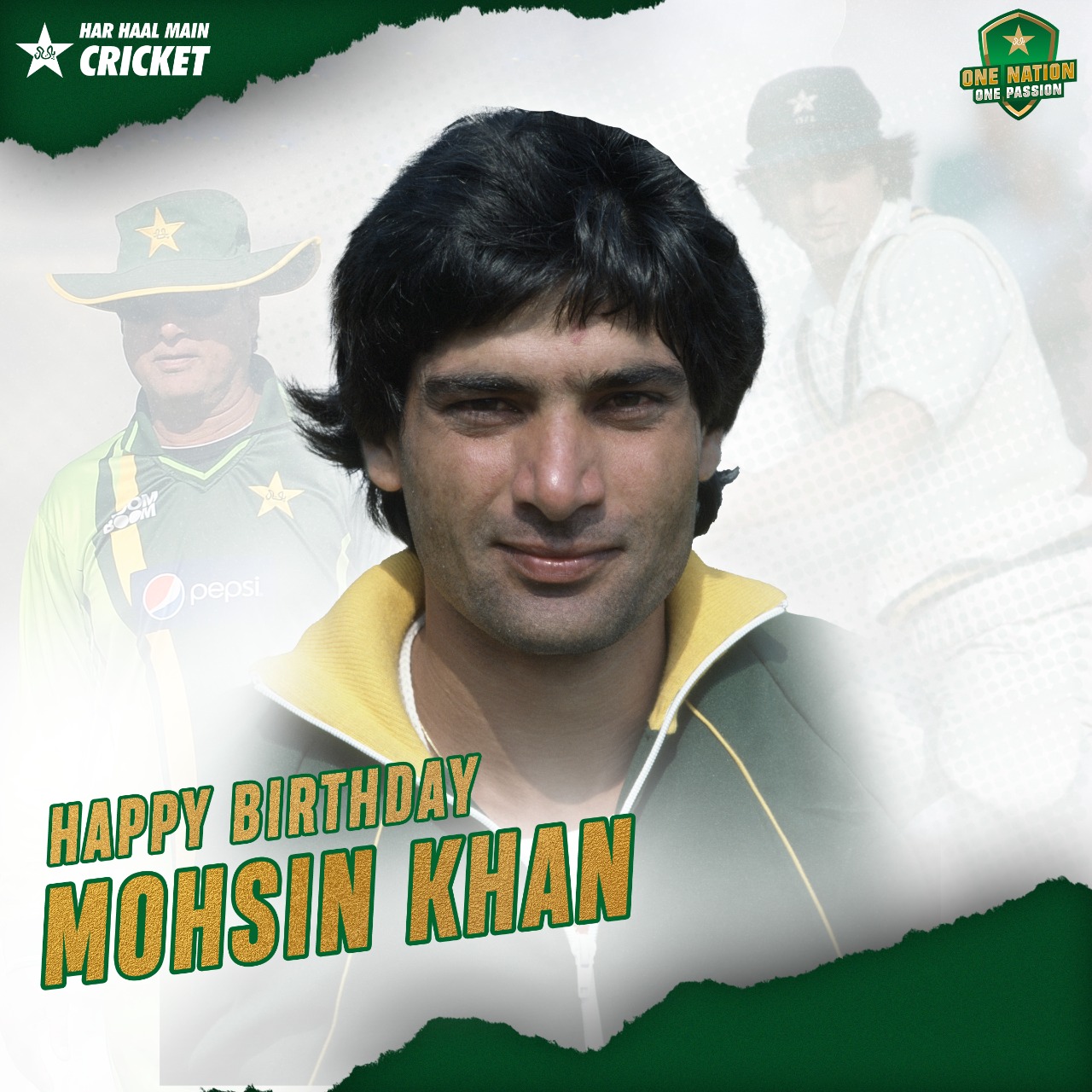 Happy Birthday Mohsin Khan The right-handed batter represented Pakistan in 123 matches, scoring 4,586 runs. 