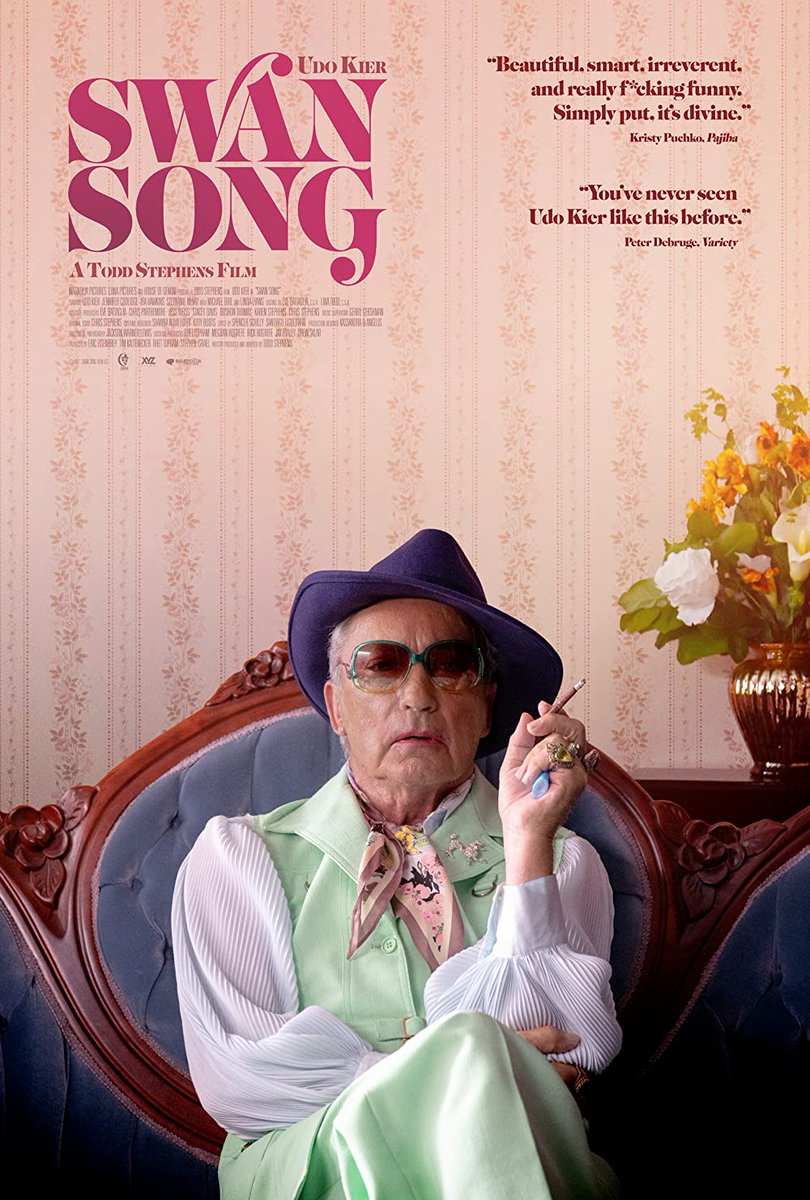 ThisIsTheDom's tweet photo. NEW FILM REVIEW 🚨

"dripping in the spectacular and flamboyance."

My first review from @maniffofficial: #SwanSong starring Udo Kier. 

Read my ⭐️⭐️⭐️⭐️ here: https://t.co/nAYwzbquP9

#Film #MANIFF @MCRFilmCritics #LGBT https://t.co/2JqIOwH3RB