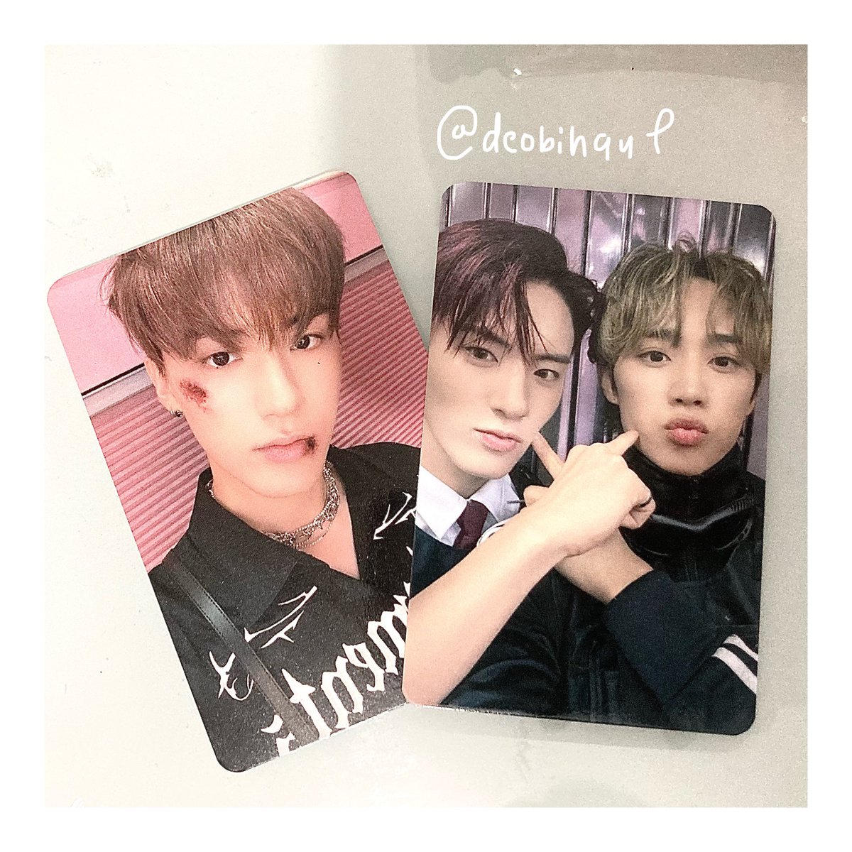 deobihaul's tweet photo. wts lfb —— [ ph. ]

₊˚✧ . ♥︎ the boyz maverick pcs
[ eric mood, sunric doom unit ]
 𓏔 ₱100 each — ₱200 both
𓏔 onhand, payo / 1 day reservation
reply or dm to claim, thank u! https://t.co/Nlv1HOdHBD