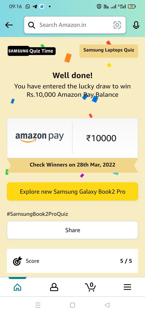 BANERJEERANJEET's tweet image. #SamsungBook2
#SamsungBook2ProQuiz
#SamsungBook2Series 
#AmazonSpecials 
@amazonIN
