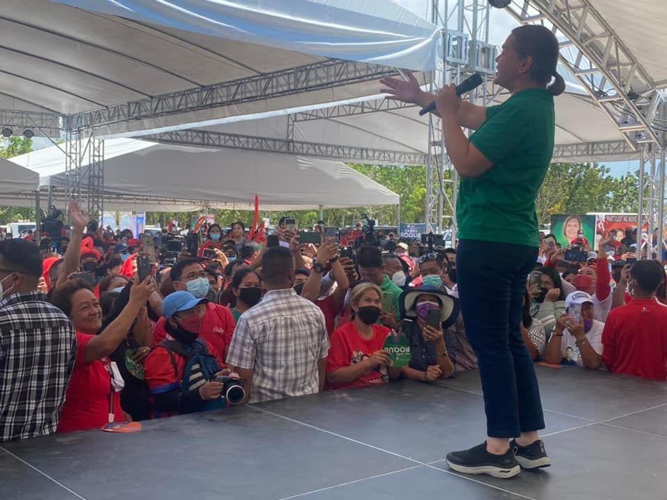 indaysara's tweet photo. Sa tuwing nangangampanya kami sa Nueva Ecija, parati niyong pinaparamdam sa akin na ako ay kaisa niyo, para bang anak ng bayan niyo. Dahil dito taus-puso po akong nagpapasalamat. Mahalin natin ang Pilipinas! 💚 https://t.co/39FypHqAT5