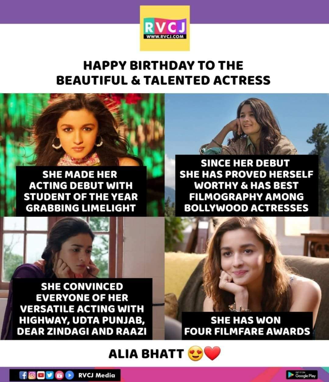 Happy Birthday Alia Bhatt!    