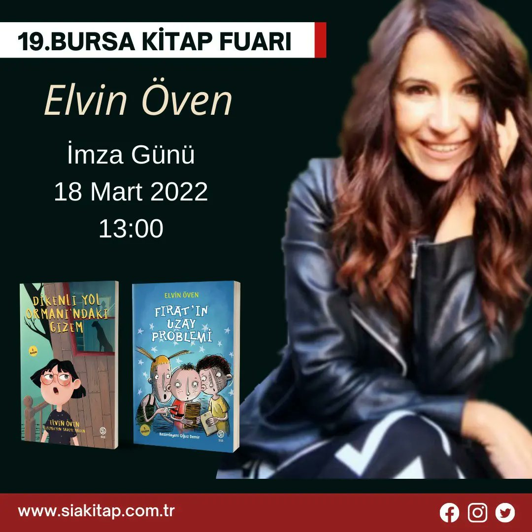Bursa Kitap Fuarı'nda imza günü etkinliklerimiz devam ediyor...🤗

📢 Tüm kitapseverleri bekliyoruz. 

<a href="/jerenimmo/">CEREN 🐕</a> <a href="/elvin_oven/">Elvin Öven Güçbilmez</a> <a href="/HakanYaman63/">Hakan Yaman</a> #BursaKitapFuarı #SiaKitap