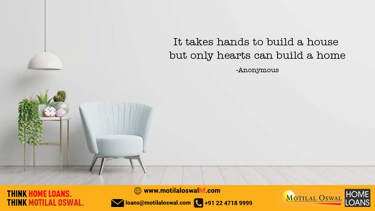 MotilalOswalHF's tweet photo. #homequote
It takes hands to build a house
but only hearts can build a home
-Anonymous
#thinkhomeloansthinkmotilaloswal https://t.co/gQfHDH9KQq