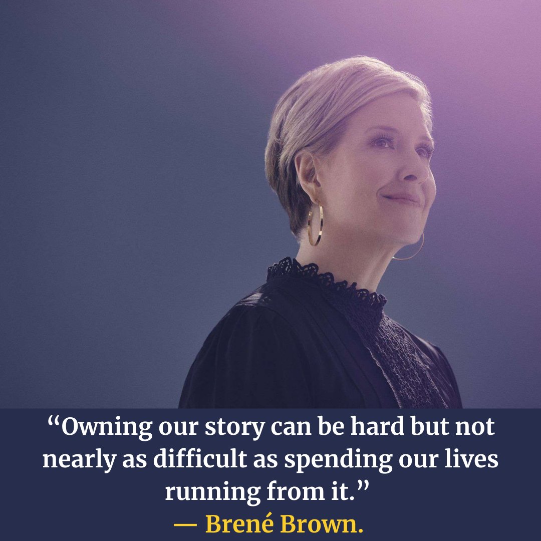 ParentUrParent's tweet photo. “Owning our story can be hard but not nearly as difficult as spending our lives running from it.” — Brené Brown.
#ParentYourParents #MondayMotivation https://t.co/hEazNvA5XF