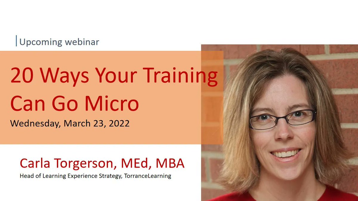 trainmagnetwork's tweet photo. 20 Ways Your #Training Can Go #Micro @ctorgerson, https://t.co/vY6Y3MRG1G https://t.co/9x0E09V6Bv