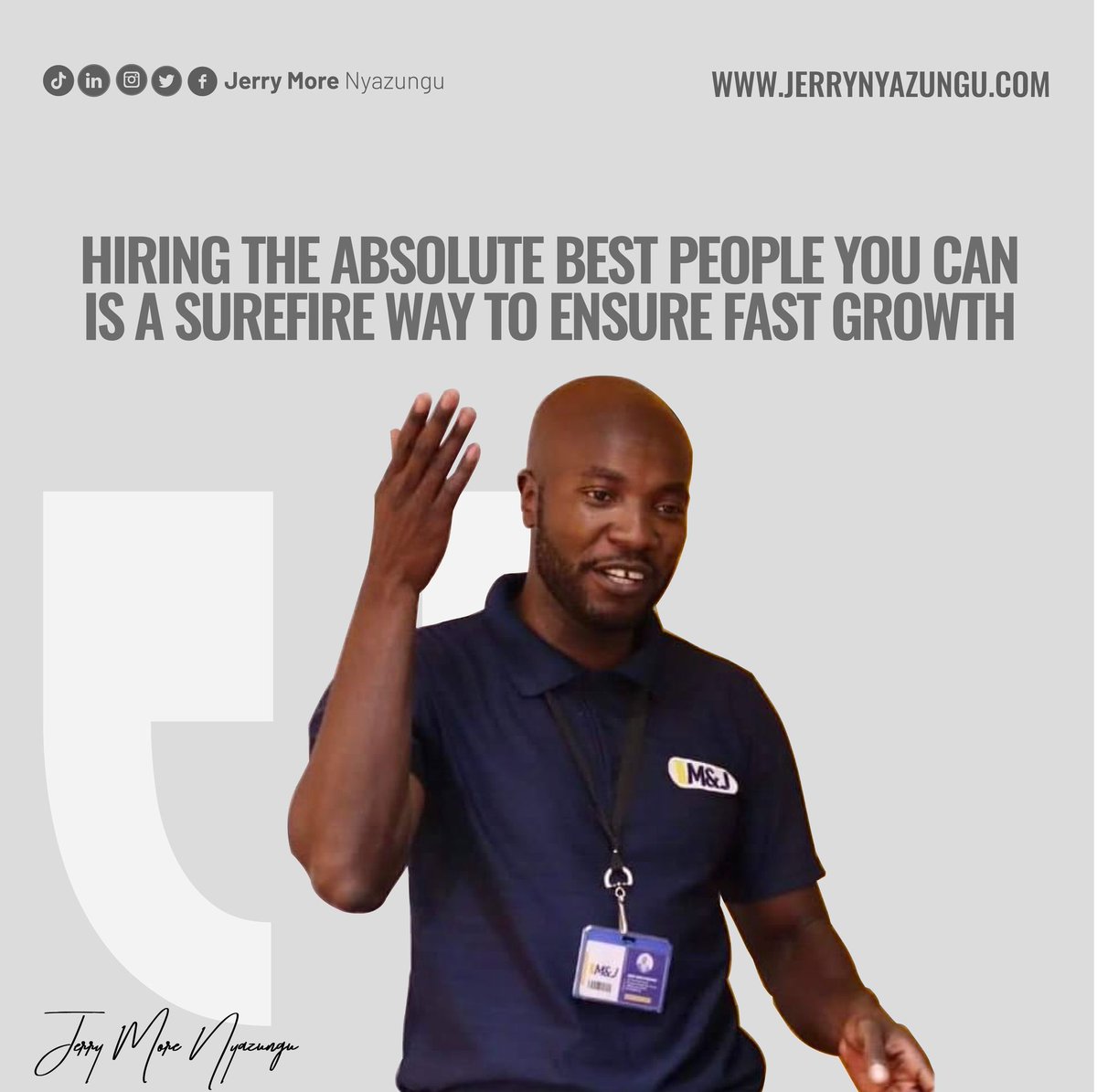 jerrynyazungu's tweet photo. Once we hire an employee, his education is no longer taken into account when assessing his work π π―
#TheCharteredVendor #sales #enterprenuership #letshire https://t.co/1NG5EbL3wR