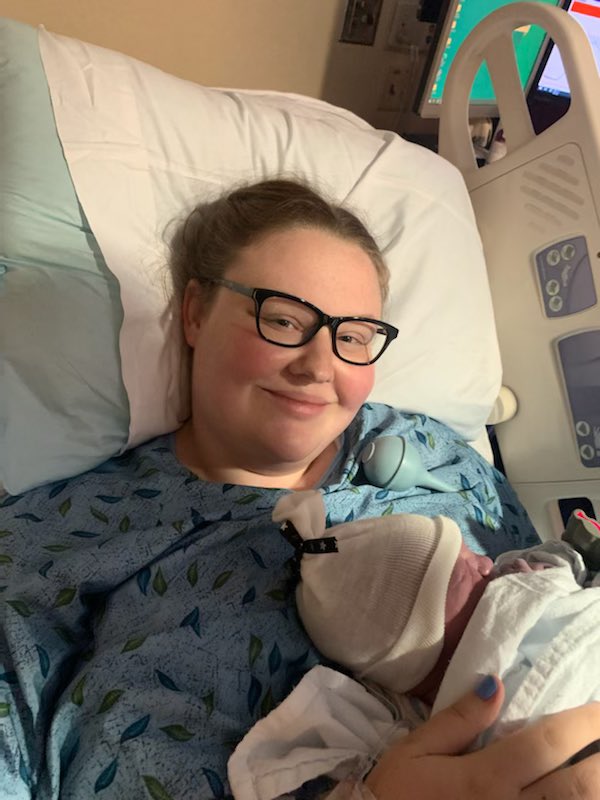sierramet's tweet photo. Round 2: Waylon made his grand entrance into this world this evening. He was born 3 weeks early weighing 8lbs 5oz and is 21in long. He is absolutely perfect. We can’t wait for Peyton to meet her little brother.❤️ https://t.co/PUPXSD2d8j