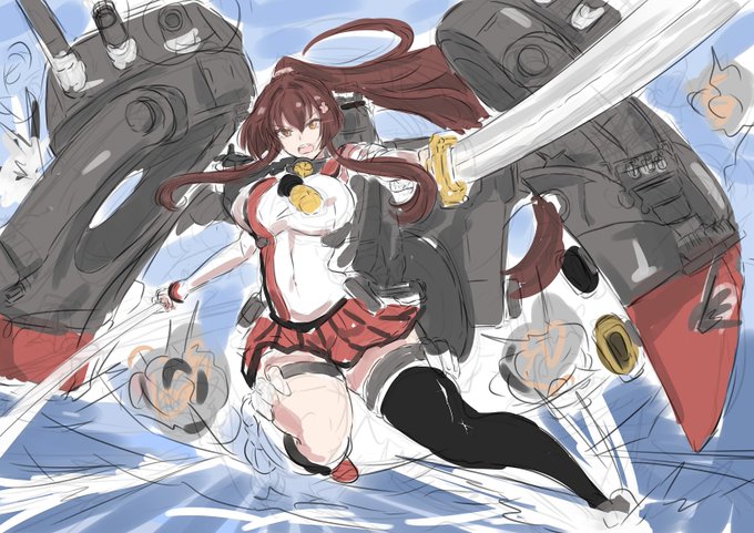 Skeb WIP
本体のバランス修正等細かい部分には手を入れますが、これをベースに清書に入ります 