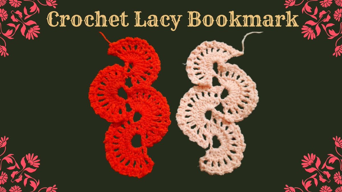 ClubCrafteria's tweet photo. Book lovers love to have a beautiful bookmark. Click the link below to do this beautiful Lacy Bookmark to give them as a gift.
https://t.co/mGSr3PeNWk
#crochet #handmade #handcrafted #crochetbookmark #crochettutorial #YouTubeVideo https://t.co/2zUA2ck6zp