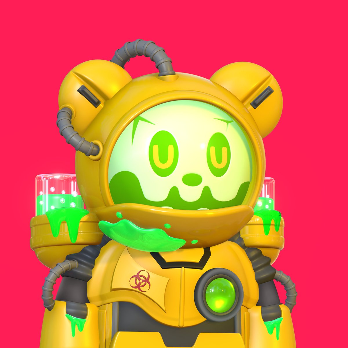 GM FAM !!! #NEAR 🐻🔥 @ParasHQ 

What was your favorite robot in your childhood?

#MBC #NEAR #NEARProtocol #NEARnft #PARASnft #NFTCommunity