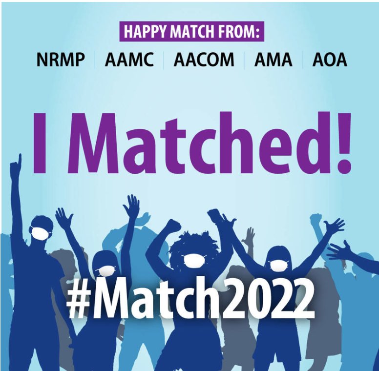 I am going to be a Pathologist🔬.I am so excited and feel blessed. I can’t wait to see where I matched this Friday. 
#PathMatch22 #PathTwitter #Match2022