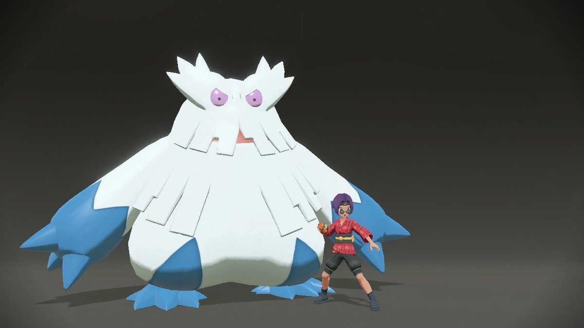 _Smokemon's tweet photo. Shiny Alpha Abomasnow in #PokemonLegendsArceus #ShinyPokemon https://t.co/8fNeqO8vWr