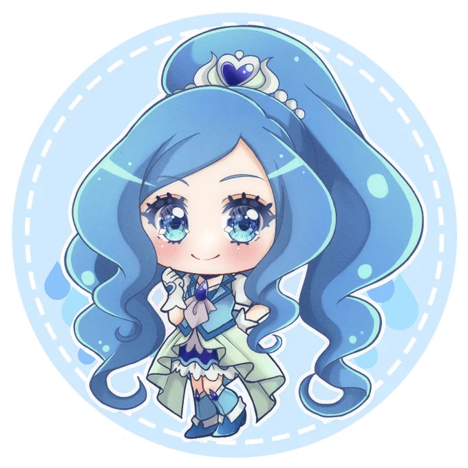 ヒーリングっど❤︎プリキュア
ぷにぷにキュアフォンテーヌ💧🐧 