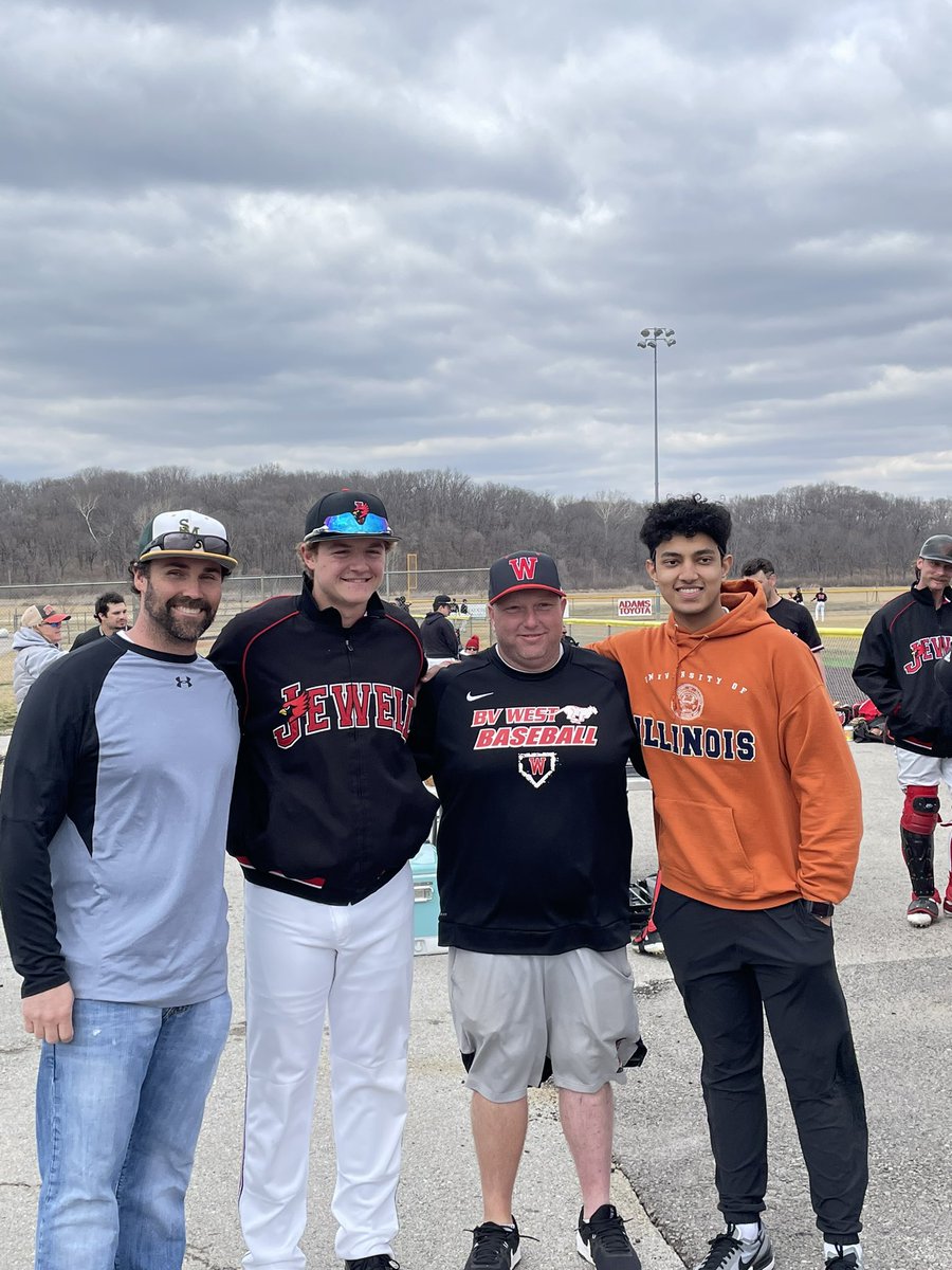 Great day at the ball field watching <a href="/JakeSawyer_2021/">JakeSawyer_2021</a> and <a href="/Jewell_Baseball/">William Jewell Baseball</a> completing the sweep against Wisconsin-Parkside. Congratulations to Coach Stockton on his 600th career win!