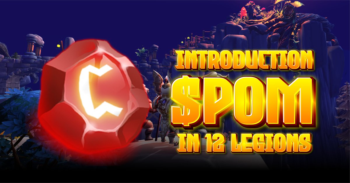 🌟 $POM - INTRODUCTION 🌟

Many heroes must be wondering what $POM is for in the 12 Legions! In this section, we will show you how $POM - Pieces of materials will be needed in 12 Legions.

Click here for more details👉 bit.ly/3wcFUJP

#CTL #Metaverse #P2E #NFT