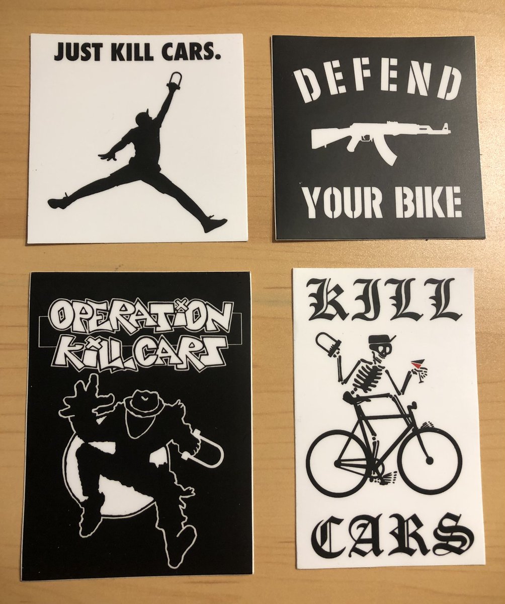 KillTheCars's tweet photo. New stickers are 🔥 https://t.co/TzyUNgu69Y