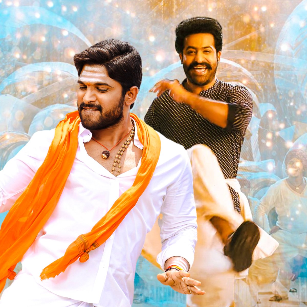 TarakBunnyCults's tweet photo. #MassIcon stAArs 👑🔥
#AlluArjun #JrNTR https://t.co/FqEsGvQIS8
