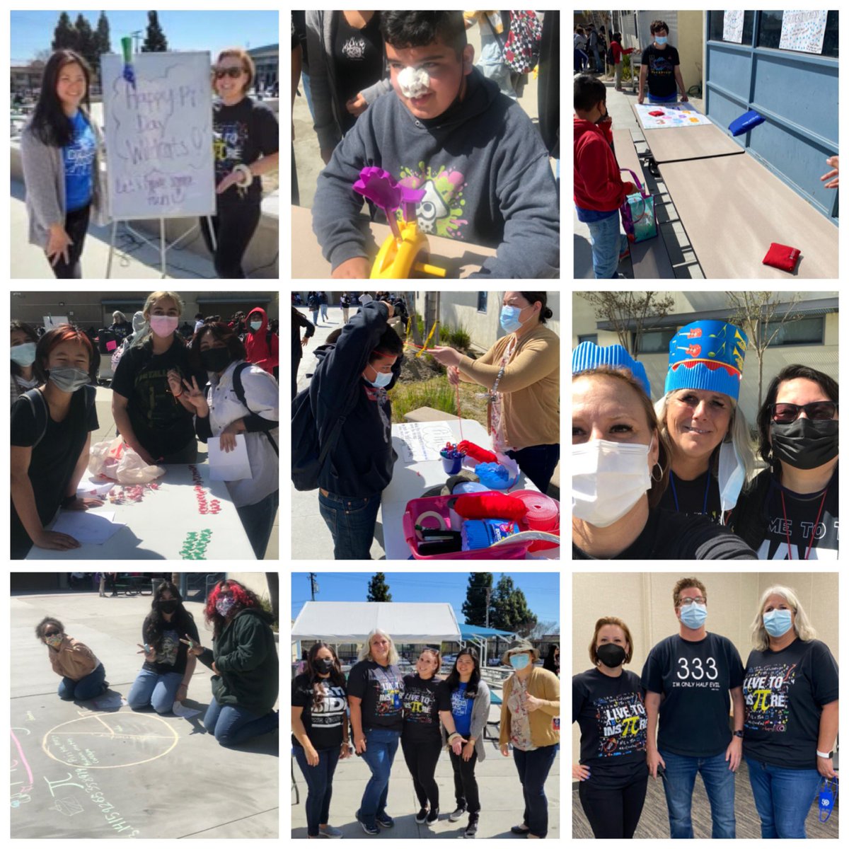 _theMightyZ's tweet photo. Students and staff were insPIred by Pi Day activities at the Mighty Z 😬🥧 https://t.co/nF8Q0WDiuS
