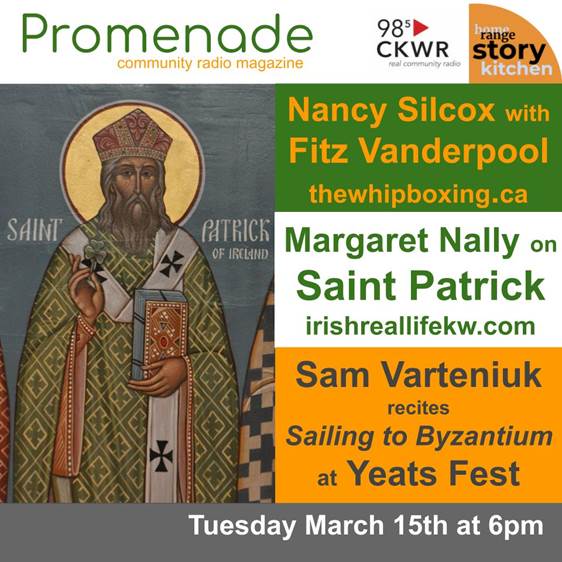 FitzroyTheWhip's tweet photo. Excited about listening to an amazing interview I did with #NancySilcox on  @CKWRFM Tues March 15th at 6pm #Promenade Making a difference #communitychamp  #inspiringhope https://t.co/zOHqosKT4O