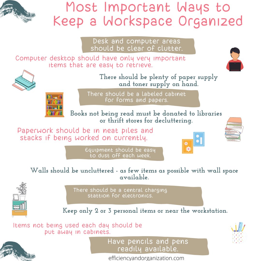 DrRHernandez's tweet image. Most Important Ways to Keep a Workspace Organized - 12 Ideas and Tips 
#organized 
#organizing 
#organizedworkspace 
#productiveworkspace