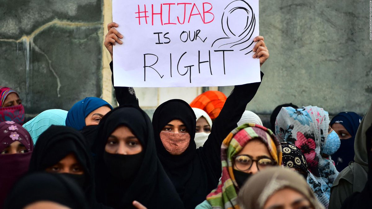 Karnataka HC: Today's Hijab Row Decision, Bengaluru Bans Gatherings..

Tap here for the story:
uxv.in/thread-1521504…

#KarnatakaHijabRow #KarnatakaHijabControversy #Karnatak #HijabRow #college #education #MuslimGirls #religious #Indian #indianstudent #Hijab #KarnatakaHighCourt