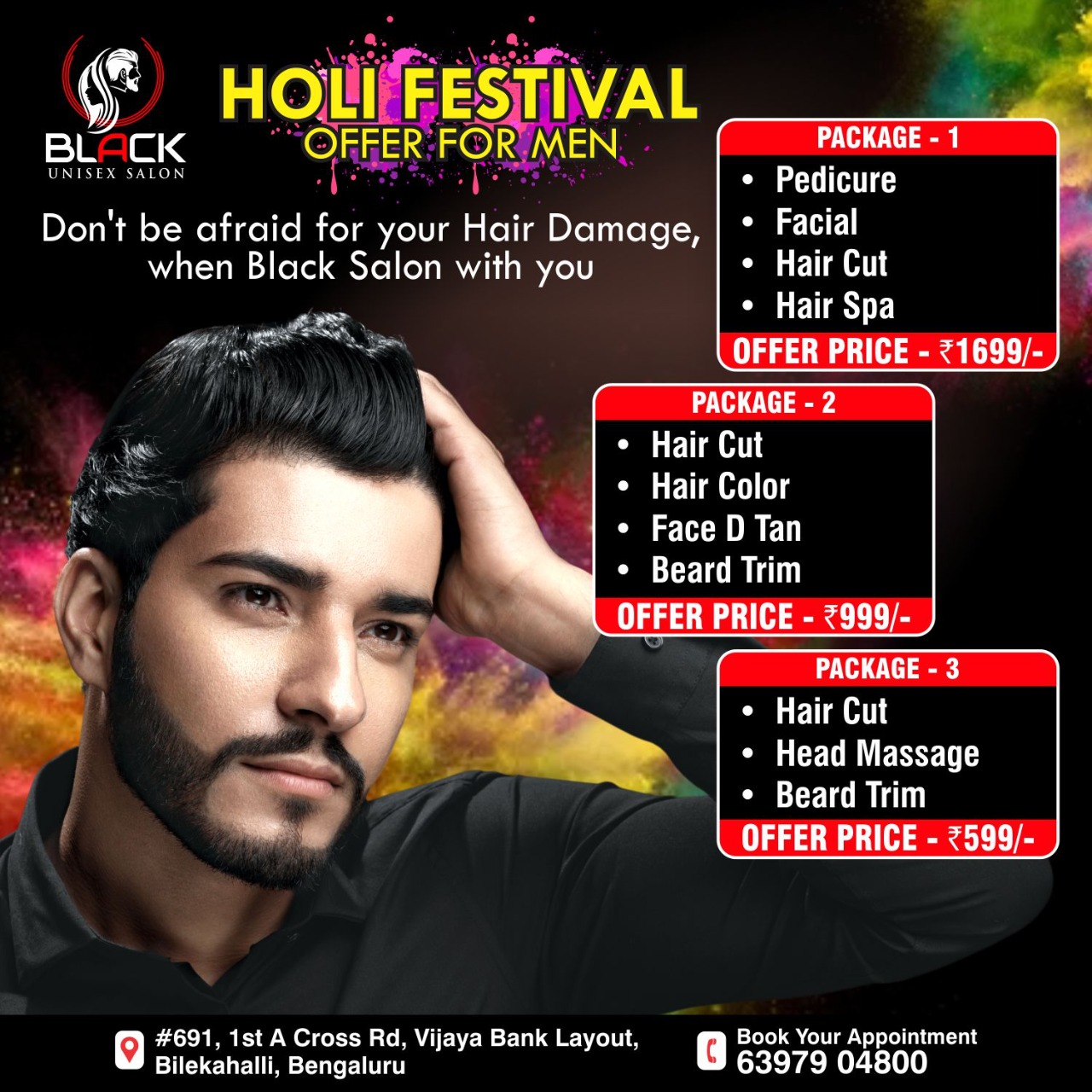 Black Unisex Salon Bangalore on Twitter: Black Unisex Salon Bangalore on Twitter: