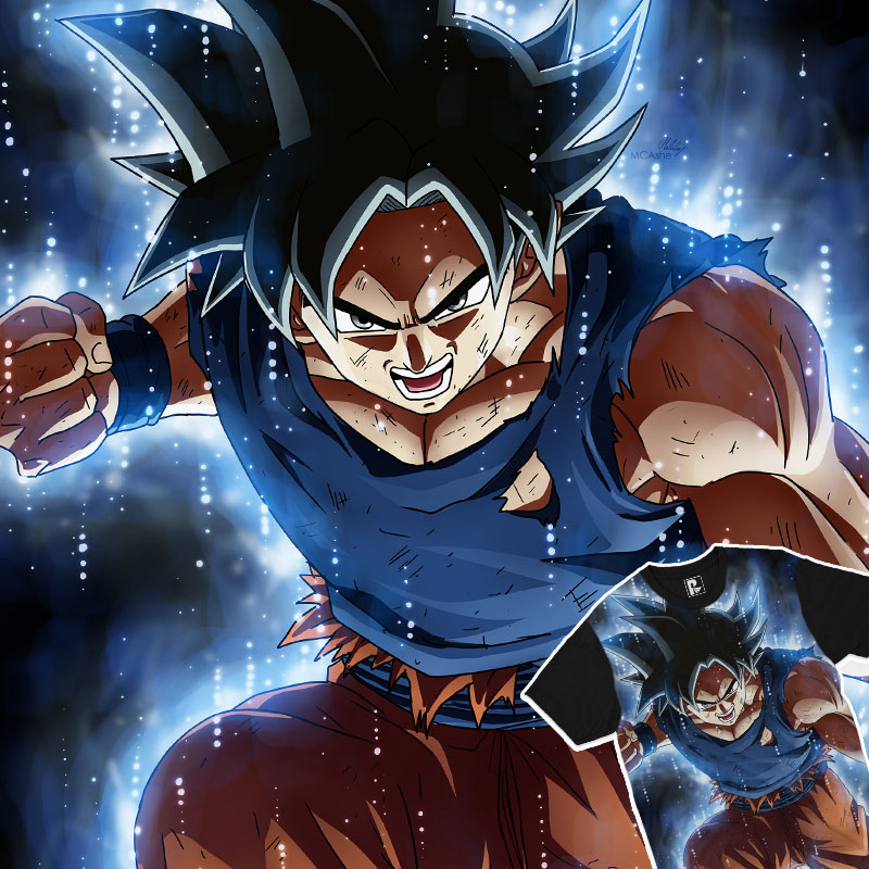 dragon ball super goku instinto superior fanart