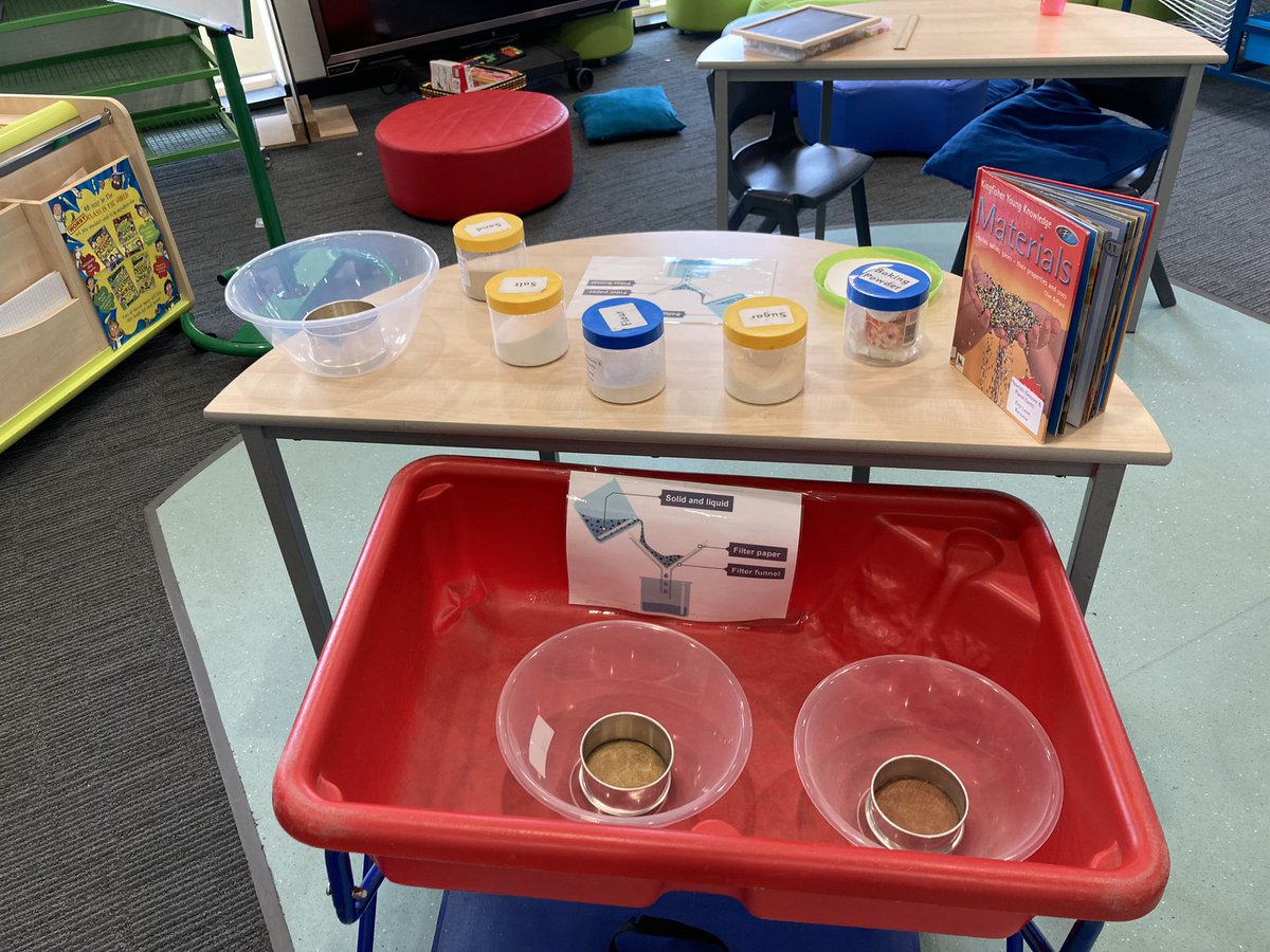 HaysheadPS's tweet photo. Great start to #BritishScienceWeek2022 with some exploration areas set up! Thank you @grussell39 for getting these ready! #STEM MissT https://t.co/b6sO9IAsg8