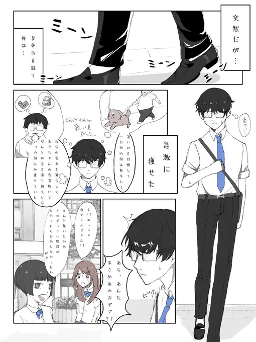〜痩せた男👓〜 