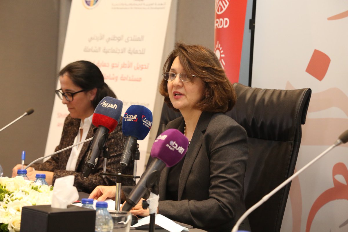 AR_Renaissance's tweet photo. H.E. Ms. Latouf on behalf of HRH Prince El Hassan bin Talal "There is an urgency to shift from assessing carrying capacity to assessing carrying capability" #InclusiveProtection @ISSPF_MENA @DevPathways https://t.co/bEAH1HnfwZ