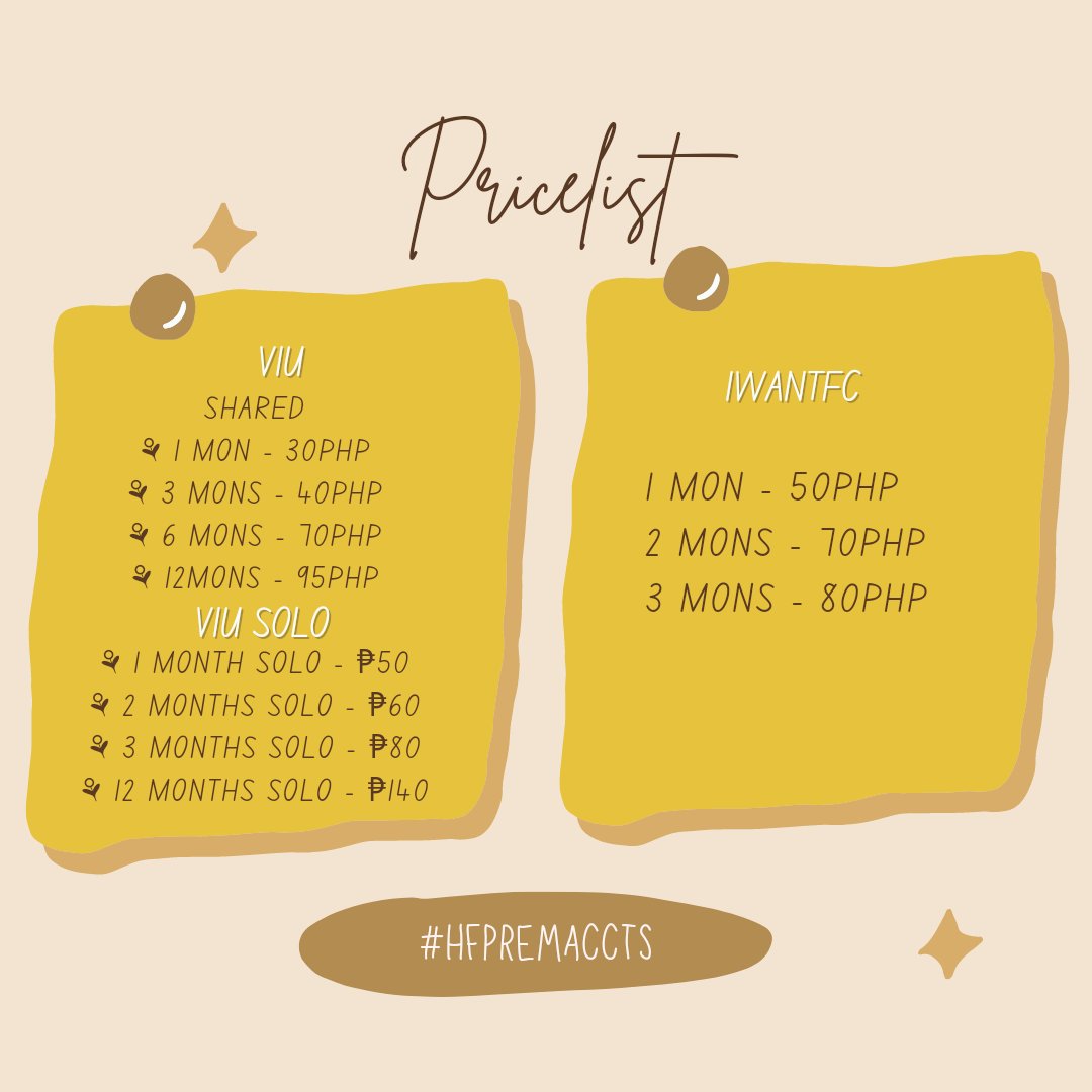 acadcomission04's tweet image. PREMIUM ACCOUNTS!! BILI NA PO KAYOO 💖