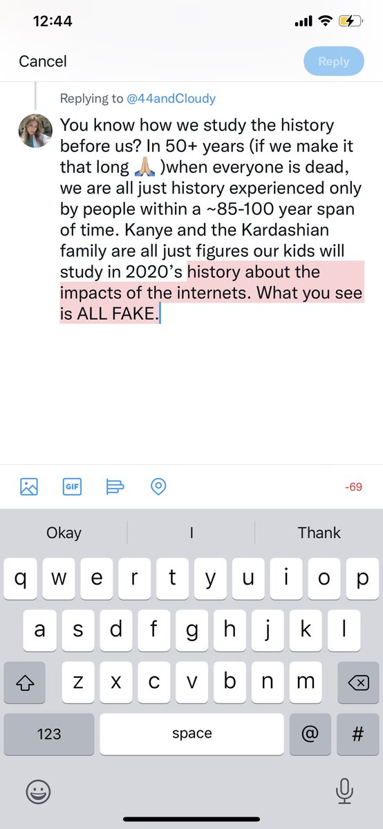 MorayaaSousouu's tweet photo. @44andCloudy I don’t like being told I need to shorten what I say so here’s the sc of my response 😂❤️ https://t.co/buHd8LOdF8