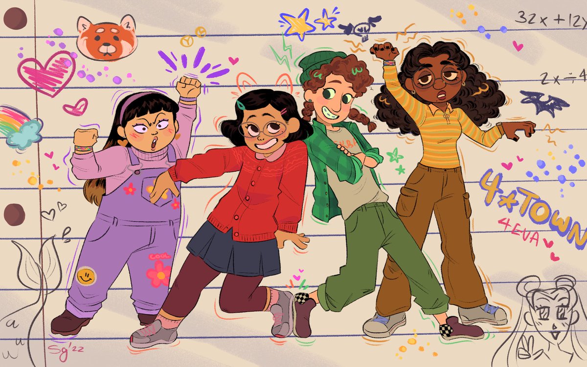 red panda girl (and friends)
#TurningRed