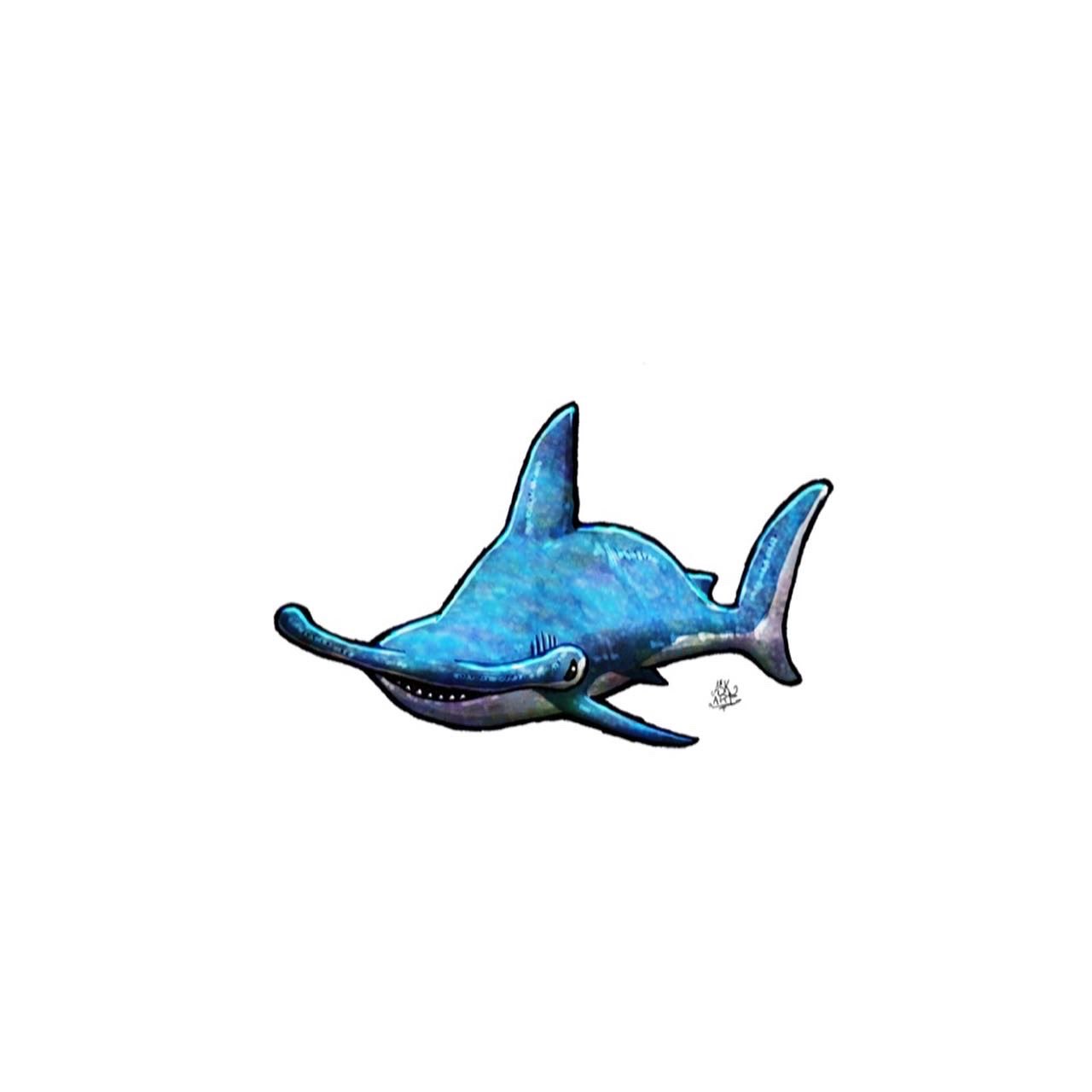 Askart アスカート みんな大好き シュモクーザメ D 目がびょーん D サメ好きはbar Clioneへ 鮫展 展示会 北海道 絵描きの輪 創作の狼煙 イラスト王国 T Co Mylwmvltob Twitter