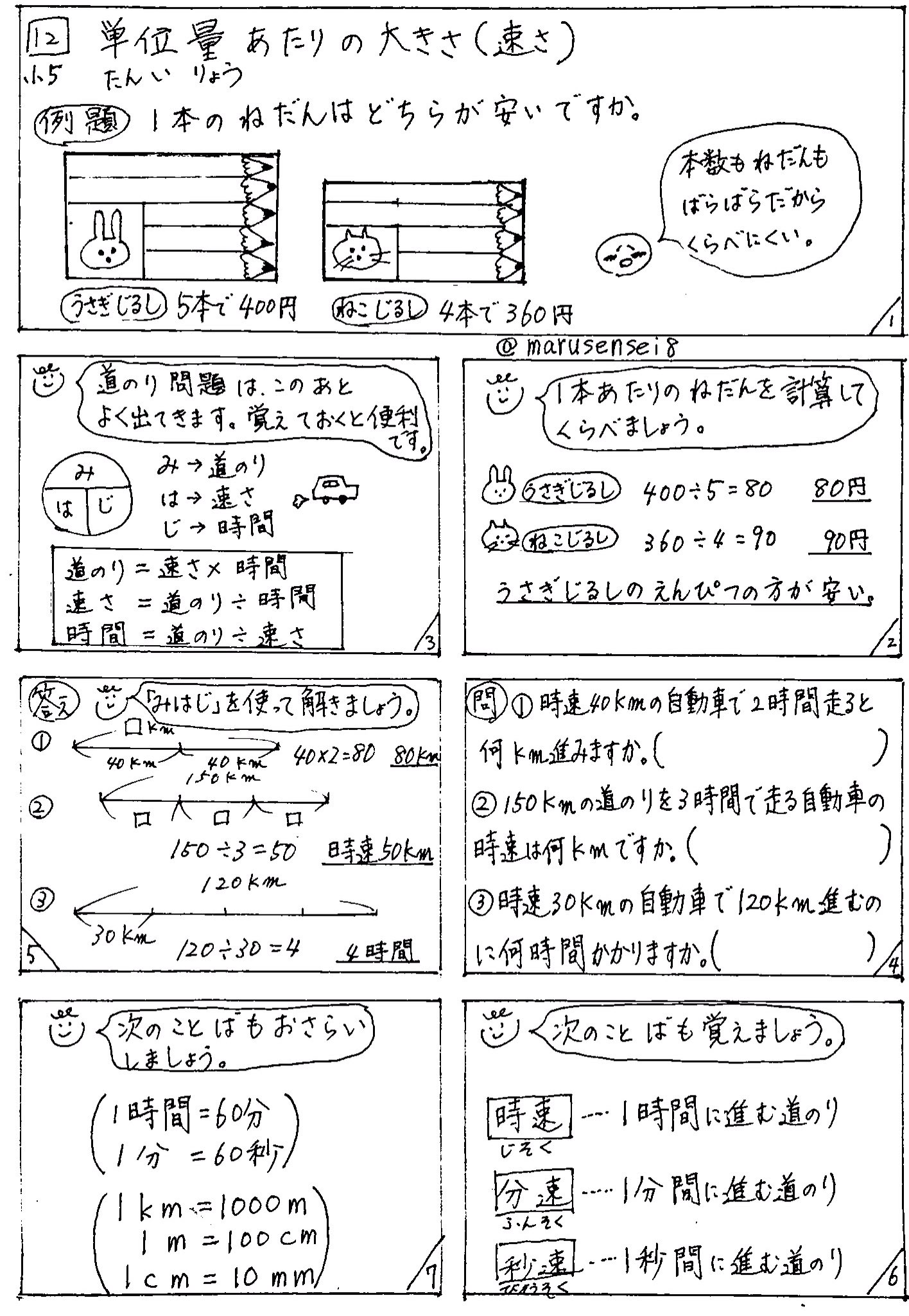 小学5年算数編 Twitter