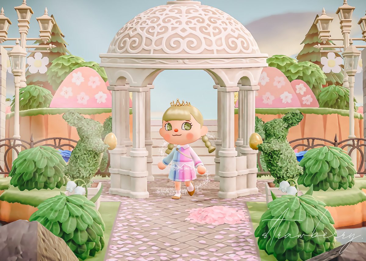💙💗 #acnh #animalcrossing
