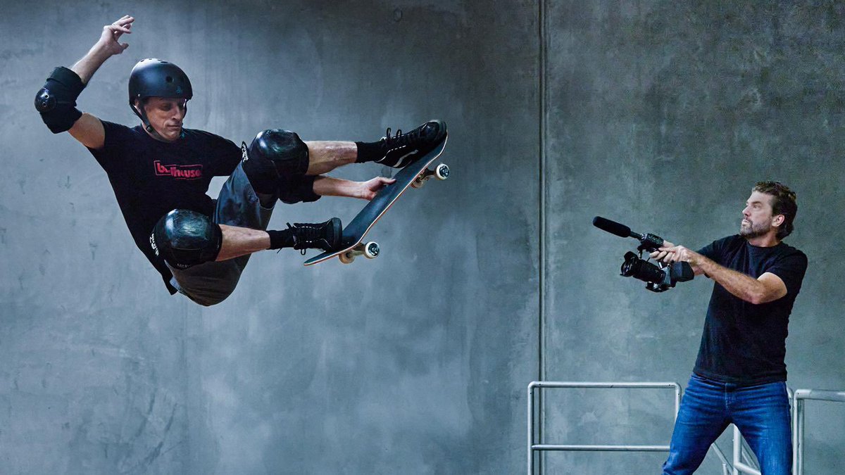 Rmediavilla's tweet photo. #TonyHawkUntiltheWheelsFallOff … is an extremely detailed documentary feature that examines the rise (& downfalls) of #TonyHawk. The film explores the “Sk8er Boi” mega star he became, his impact & broken bones and how he is still a force to be reckoned with today. #SXSW @hbomax https://t.co/TiO7pooAaY