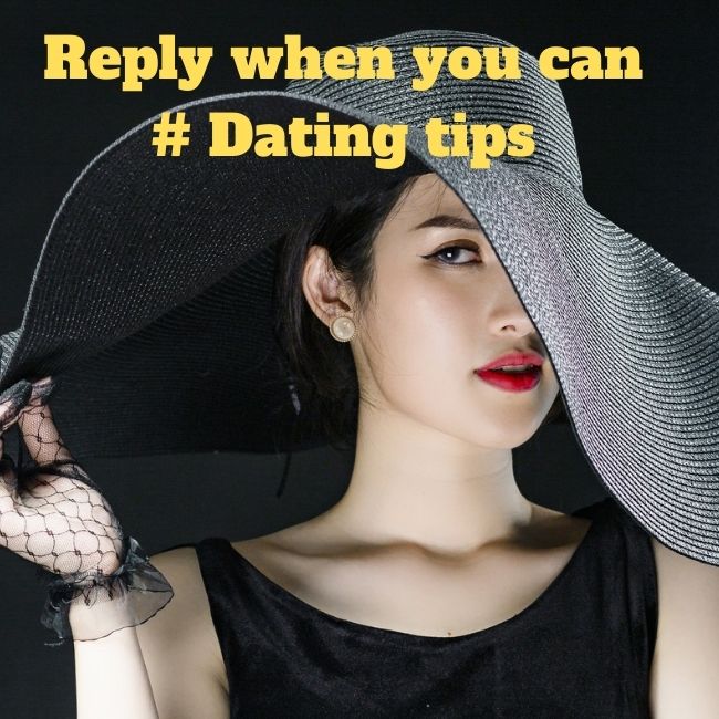 hushcupi's tweet photo. Reply when you can # Dating tips

When you're dating, it's important to reply to texts and messages as soon as possible. Not only is it good etiquette, but it also makes..about more info...https://t.co/ToIHmRaSMx https://t.co/PR3rZICmhs