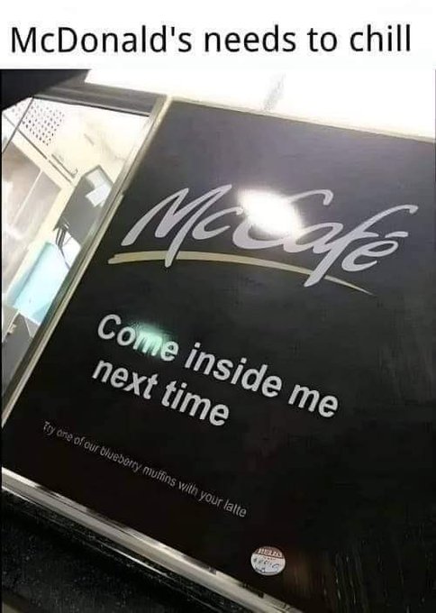 Damn, McD&rsquo;s got that thirst, but I&rsquo;m lovin it https://t.co/qJni3MdoAa
