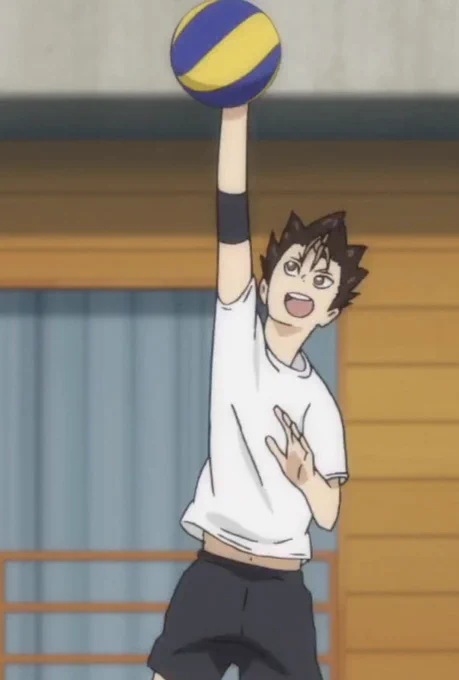 nishinoya spiking on ur tl bc we barely see it 