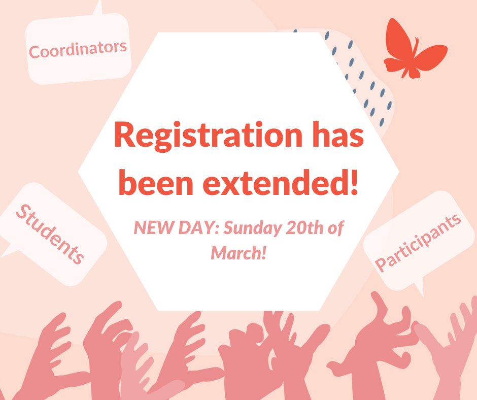 Registration deadline extended to Sunday 20th of Mars! Be sure to sign up, whether you were a working group coordinator, working group presenter, a student, or otherwise just eager to participate. #sosiologipäivät2022