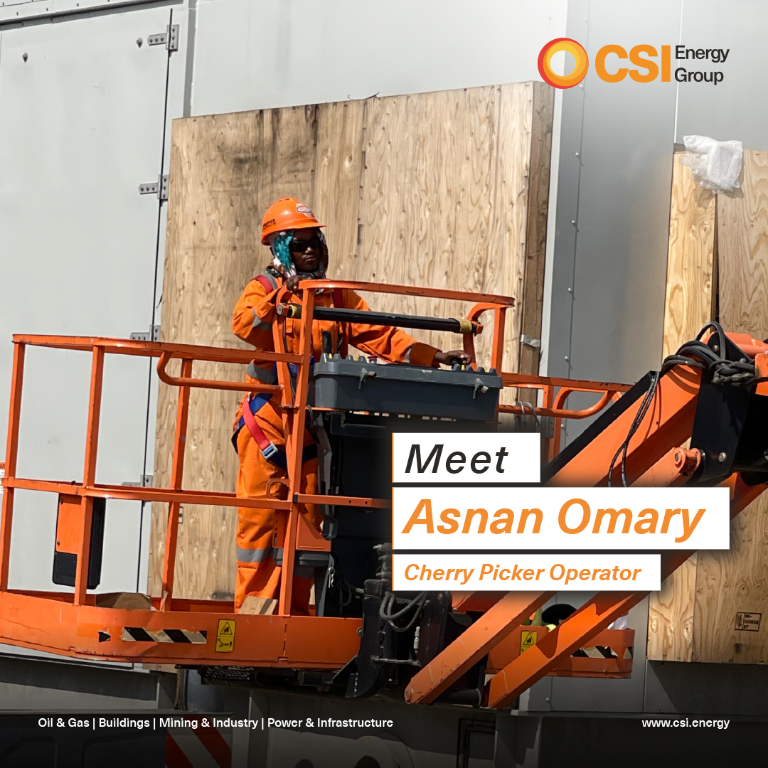 CSIEnergyGroup's tweet photo. It is our people who make CSI Energy Group special. They embody the creativity, collaboration, authenticity, hard work, passion, and energy that fuels our work. Here’s the story of Asnan Omary. https://t.co/068yF2f1qb